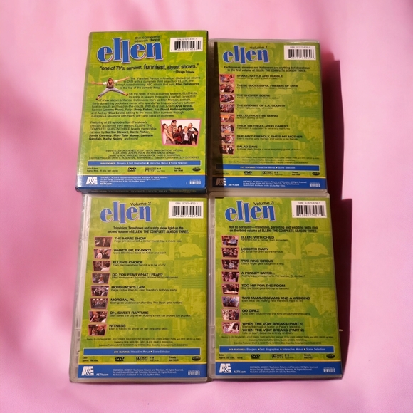 Ellen ~ The Groundbreaking Sitcom ~ Completr Season 3 ~ DVD Boxed Set - Picture 2 of 2